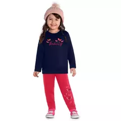 CONJUNTO DE MOLETOM - BEAUTY/ BORBOLETAS | KYLY