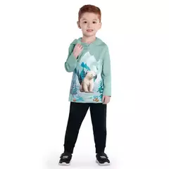 CONJUNTO DE MOLETOM (COM CAPUZ) - URSO POLAR | KYLY