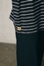 CAMISETA LISTRADA "CORPORATION" BLACK - Bullet Company