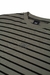 CAMISETA LISTRADA "LOGO" OLIVE-BLACK na internet