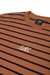 CAMISETA LISTRADA "LOGO" RUST-NAVY na internet