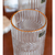 JOGO DE 6 COPOS EM VIDRO COM BORDA DOURADA - 370ml - A14,4cm - comprar online