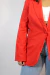 BLAZER ALONGADO BASICO VERMELHO na internet
