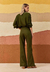 CALCA FLARE LISA VERDE ESCURO - comprar online