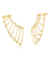 Brinco Ear Cuff Curvo Vazado Liso