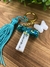 Chaveiro Personalizado com pingente de borboleta e tassel