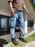 jean cargo azul - comprar online