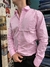 camisa elastizada slim fit estampada