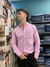 Imagen de camisa elastizada slim fit estampada