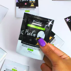 Mascara Facial Preta Sachê