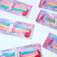 Kit Com 3 Navalhas Para Sobrancelha - Q Bela Manuela - comprar online