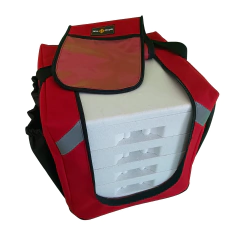 Bag Motoboy Marmitex Quentinha N08 20un Mão Dupla