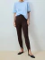 CALÇA TRICO FUSEAU CHOCOLATE - comprar online