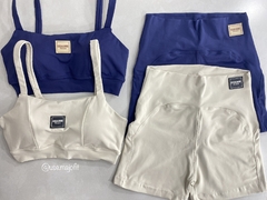 Conjunto de Short Fany Azul Marinho