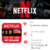 NETFLIX (2 Pantallas Privadas) en internet