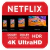 NETFLIX (1 Pantalla Privada)