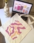 Tote Bag Retro Rosa