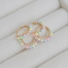 Piercing bordado colores pasteles