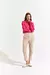 Camisa basica fucsia