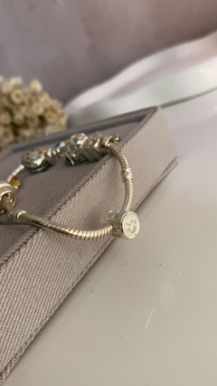 Berloque separador patinha - Class Pratas