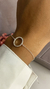 Pulseira círculo cravejado + elo português - comprar online