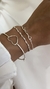 Pulseira 3 corações na internet