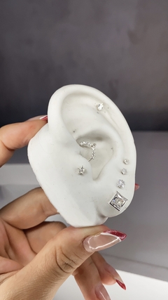 Piercing estrela com vinco 4mm na internet