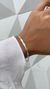 Pulseira trançada 2 fios