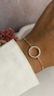 Pulseira círculo cravejado + elo português