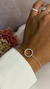Pulseira círculo cravejado + elo português na internet
