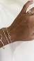 Pulseira 3 corações - comprar online