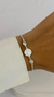 Pulseira entremeio São Bento e zircônia 5mm - Class Pratas