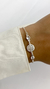 Pulseira entremeio São Bento e zircônia 5mm - loja online