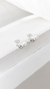 Argola 12mm com detalhe zircônia coração