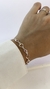 Pulseira zircônias e coração rosa bebê na internet