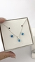 Conjunto zircônia coração sky - loja online