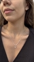 Conjunto zircônia cristal redondo - comprar online
