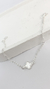 Pulseira trevo com vinco