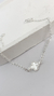 Pulseira trevo com vinco - Class Pratas