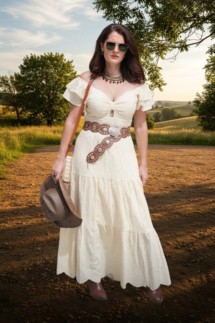 Vestido Lesie Ciganinha