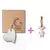 Kit 2 em 1: Coração de Lado + Molde Menina e Elo - comprar online