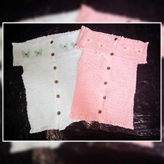 Blusas arruchadas de dama