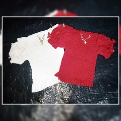 Blusas arruchada de niña