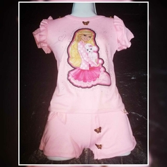 Conjunto falta short de niña
