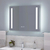 ESPEJO LED RELOJ RECTANGULAR