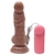 Pênis Realista Com Ventosa e Vibrador Multivelocidade Vipmix - comprar online