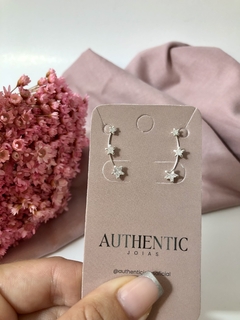 BRINCO EAR CUFF TRÊS ESTRELAS na internet