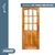 Puertas de madera en Álamo - comprar online