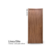 Puerta interior, Línea Elite, marco de madera de 14 cm
