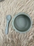 Bowl de silicona con cuchara león/oso - comprar online